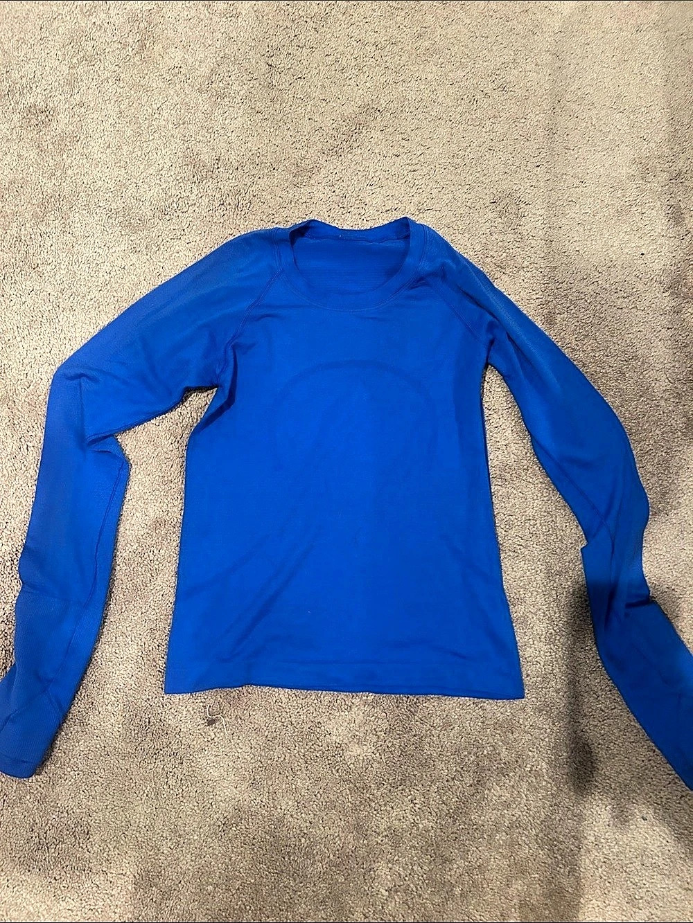 Lululemon Swiftly Tech Long-Sleeve Shirt 2.0 Blue